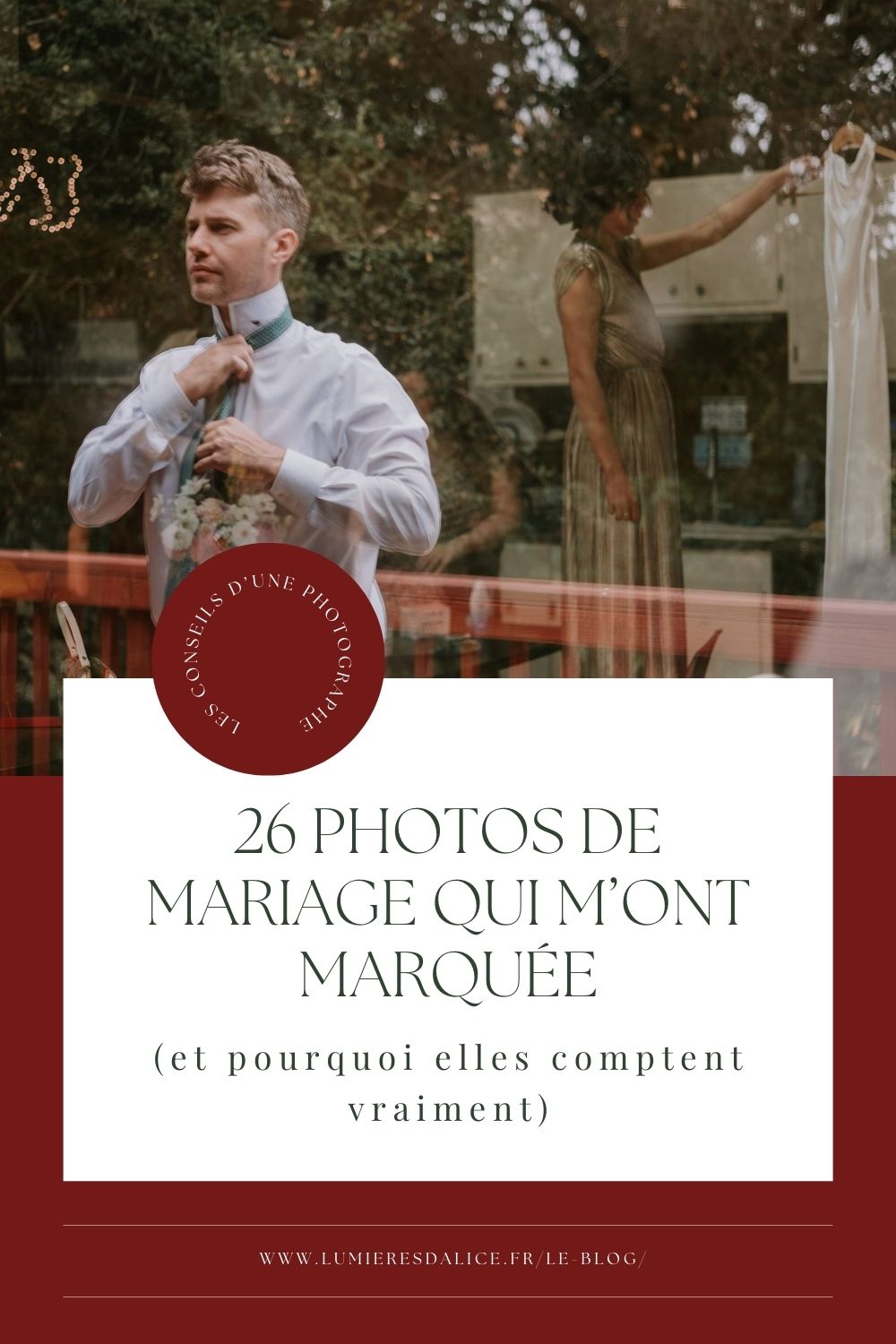 26 photos de mariage qui m'ont marquée image pinterest