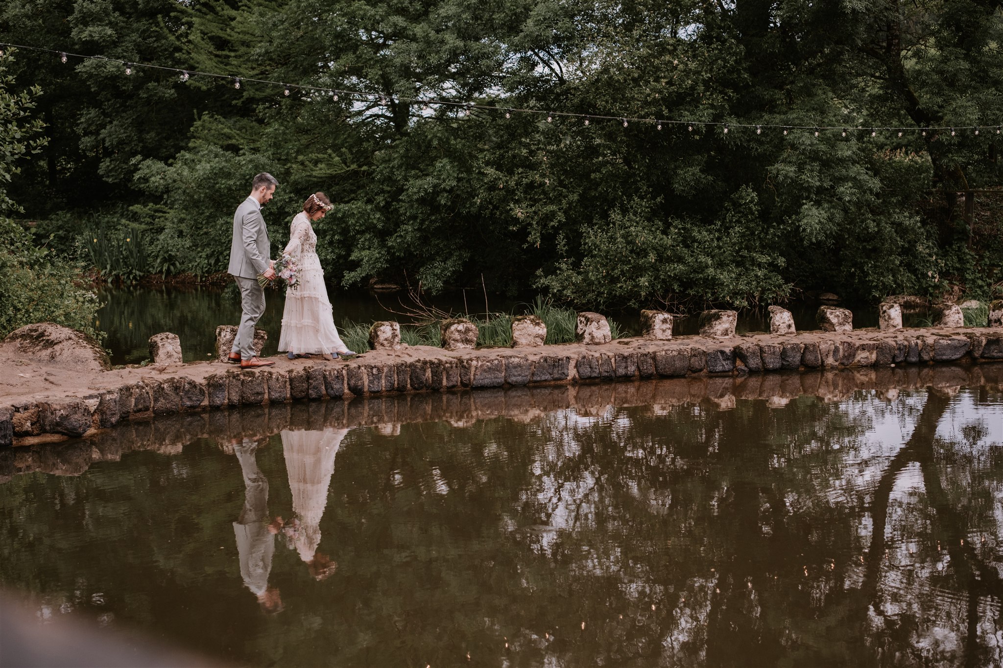 mariage moulin de grenon séance couple barage sèvre