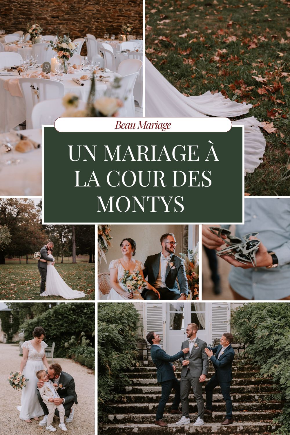 Un mariage à la Cour des Montys avec Marion et Maxime mariage cour des montys pintrerest 2